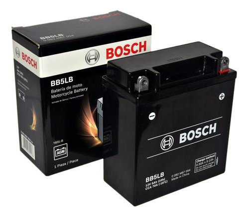 Batería Bosch Bb5lb 12n5-3b Yb5l-b Smash Motos 110cc Bosch