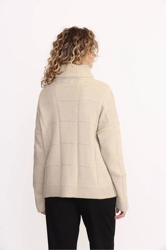 Sweater Polera Mujer Tejido En Punto Amara Yagmour