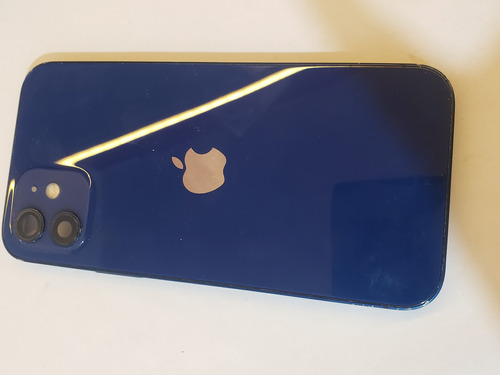 Tapa iPhone 12 Azul Original (estetica 8)