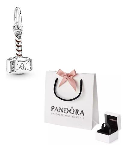 Charm Original Pandora Martillo De Thor Marvel Avengers