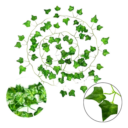 11 M De Enredadera Artificial Colgante Plantas Decorativas