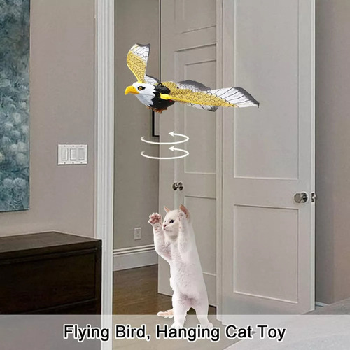 Juguete Interactivo Simulado Para Pájaros Y Gatos Flying Eag