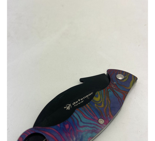 Cuchillo Navaja Tactico Karambit Color Negro