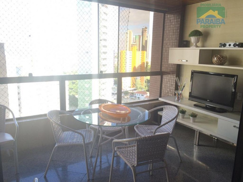 Imagem 3 de 15 de Apartamento Vista Mar À Venda - Miramar - João Pessoa - Pb - Ap0706