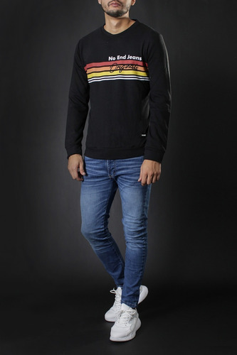 Imagen 2 de 3 de Buzo Estampado Originals Hombre No End 36064