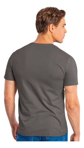 Camiseta Sergio K Masculina Basic Front Black Logo Grafite