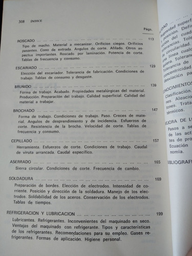 Máquinas Herramientas Organización Y Sistemas F Astudillo J (Usado)