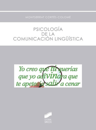 Libro Psicologã­a De La Comunicaciã³n Lingã¼ã­stica