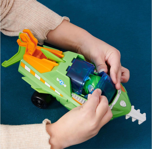 Paw Patrol Vehículo De Rescate Aqua Pups Rocky