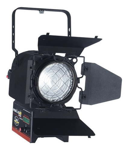Iluminador Video Fresnel Led 200w Con Softbox Y Tripode Negro 2700k A 6500k