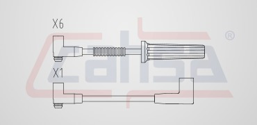 Cables Bujia Sil Oldsmobile Cutlass Eurosport 3.1l 6cil 1995