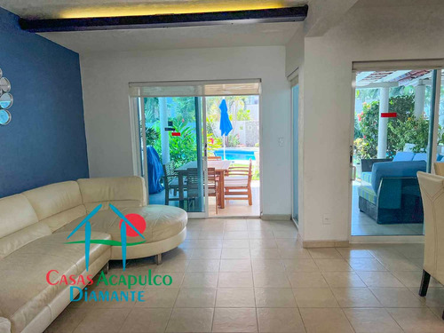 Cad Villas Playa Diamante 155. Terraza Con Salida Al Jardín