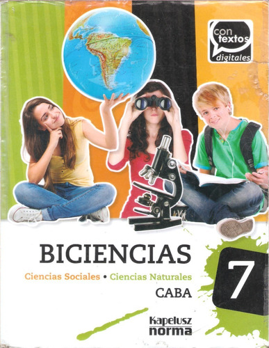 Biciencias 7 Caba Con Textos Digitales, Kapelusz Norma