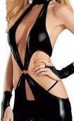 Tipo Stripper Enterito Superhot Con Apertura Talle Unico