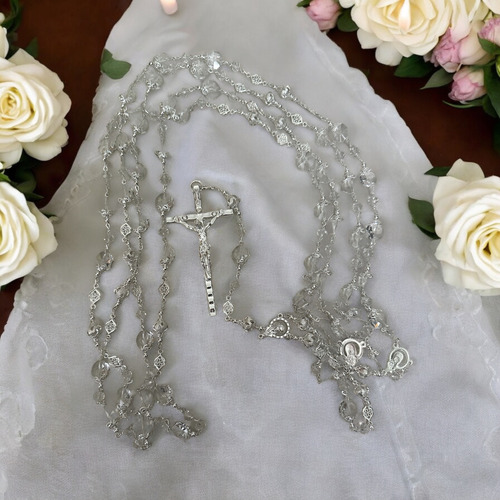 Lazo Matrimonial L108, Boda, Novios, Cristal Cortado