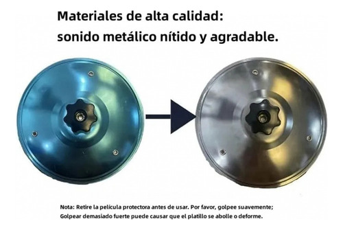 // Platillo De Choque Para Coche Con Clip - Tambor Mini En