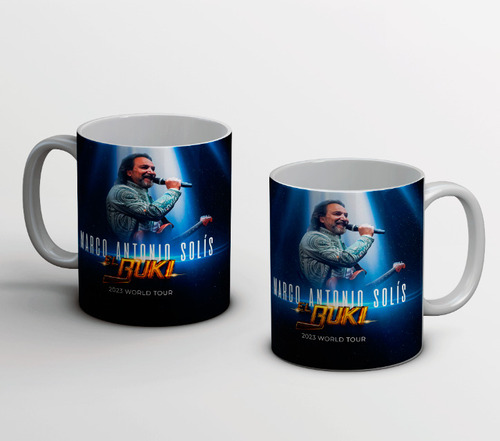 Taza De Plastica El Buki Marco Antonio Solis Nro3