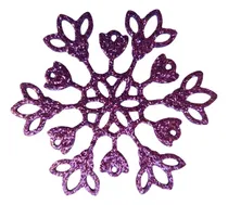 Comprar Copos De Nieve Frozen 5.5 Cm. - Goma Eva Glitter (20 Utotal) Violeta Copos De Nieve Frozen Grandes 5.5 Cm.