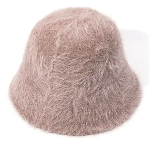 Gorros De Pescador De Peluche De Piel De Conejo Para Inviern