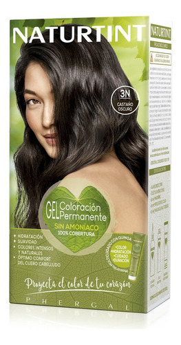 Naturtint 3n Castaño Oscuro Sin Amoniac - mL a $832