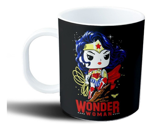Taza De Plastico - Mujer Maravilla Funko