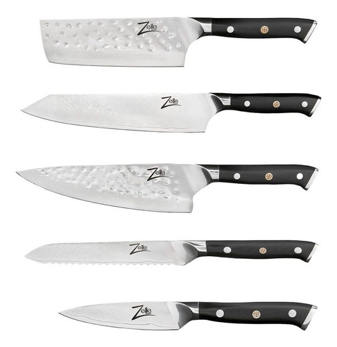 Zelite Infinity Serie Alpha-royal Juego De 5 Cuchillos De Al
