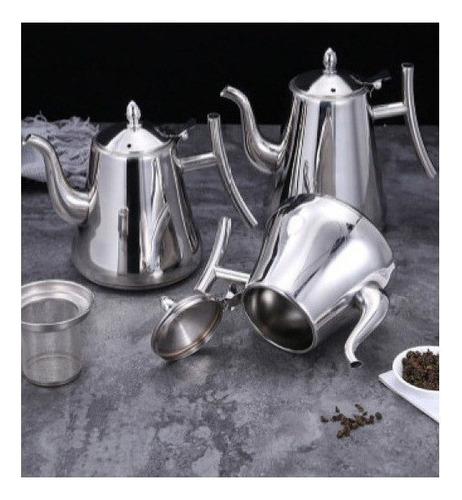 - Té Bule For Fogón De Inducción 1.8l, Caçarola Con Filtro