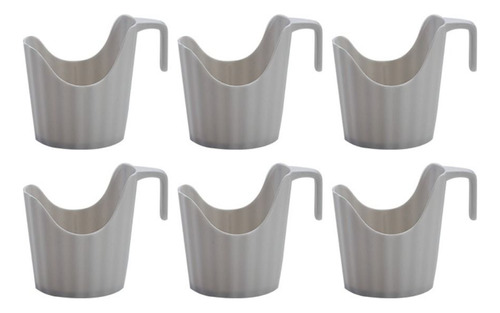 Soporte Para Bebidas Desechable Para Vasos De Papel, 6 Unida