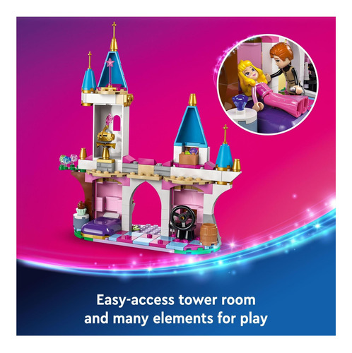 Edifício Lego Disney Princess Dragon Form Para E De