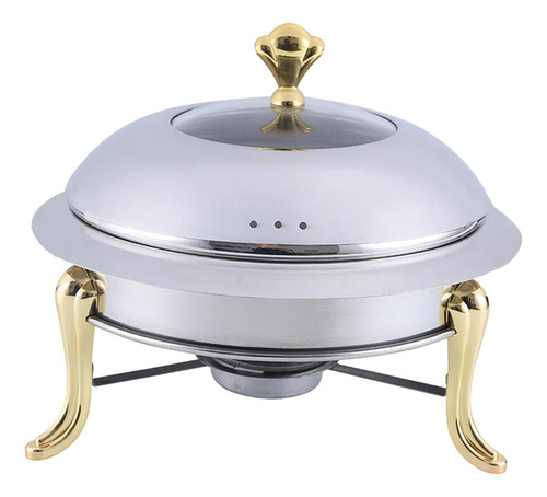 Catering Warmer Set Calentadores De Alimentos Dorado