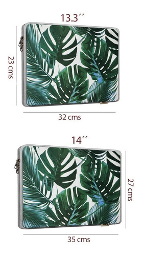 Imagen 2 de 6 de Funda Estuche Neoprene Notebook Estampada Macbook 13.3 14