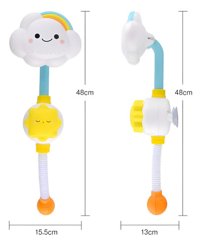 Ducha Infantil Para Bañera Nube Bebe Portatil