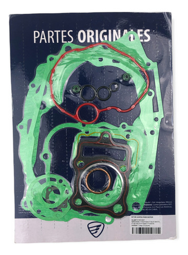 Kit De Juntas Empaques Motor Italika Original E16010027