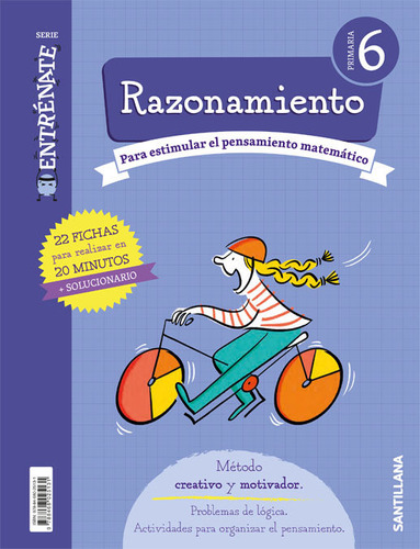 Libro Cuaderno Razonamiento Serie Entrenate 6 Primaria - ...