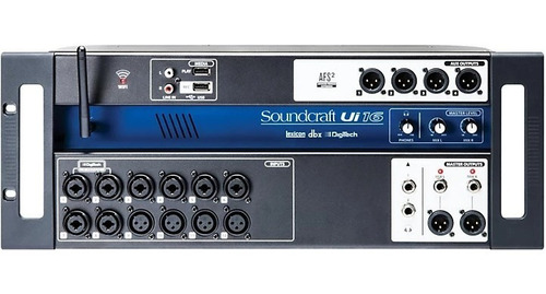 Soundcraft Ui16 Digital Mixer With Wi-fi Router 