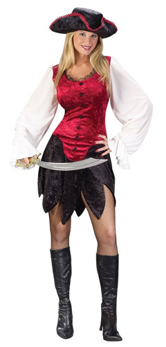 Disfraz De Pirata Sexy Para Mujer Talla: S/m Halloween