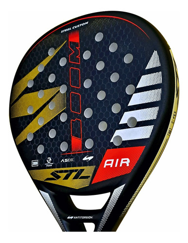 Paleta Padel Steel Custom Air Boom Pro Europa | Favio Sport