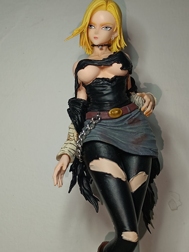 Figura Anime Estatua Dragon Ball Z Número 18 30cm (Usado)