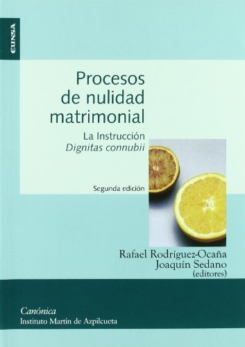 Libro Procesos De Nulidad Matrimonial  De Rodriguez Oca¥a R.