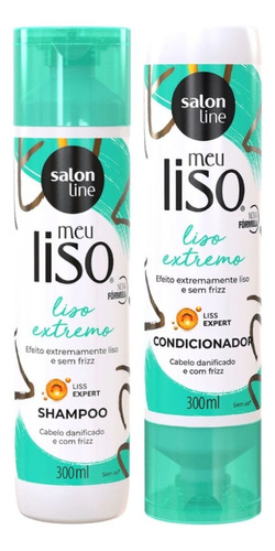 Shampoo + Condicionador Meu Liso Extremo Meu Liso Salon Line