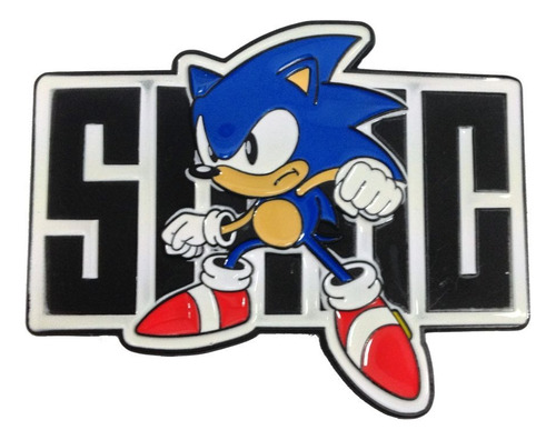 Combo Hebilla Y Pulsera Sonic The Hedgehog Sonic Sega Nuevo