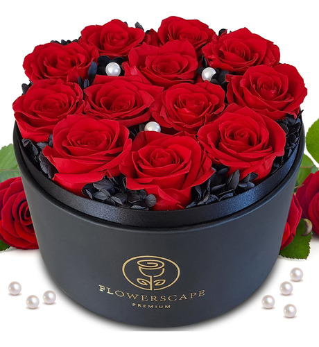 12 Rosas Forever Prime - Ramo De Flores Frescas - Dia De San