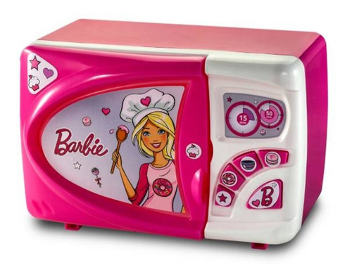 Microondas De Barbie Glam Con Sonido Y Luz