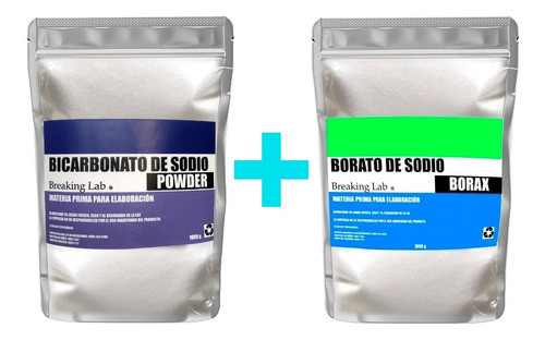 Bicarbonato De Sodio + Borax Borato De Sodio 1 Kilo De C/u!!