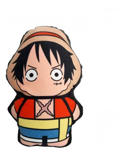 Luffy One Piece Muñeco Estampado Pana Excelente Calidad 
