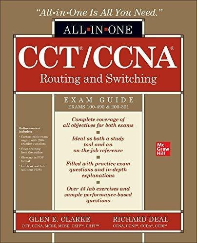 Cct/ccna Routing And Switching All-in-one Exam Guide, De Clarke, Glen E. Editorial Mcgraw Hill En Inglés