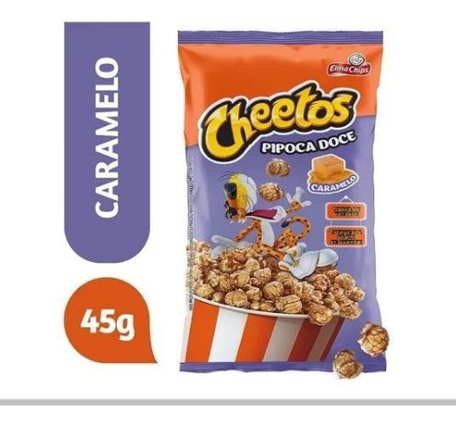 Pipoca Pronta Doce Caramelizada Elma Chips Cheetos 100un X45