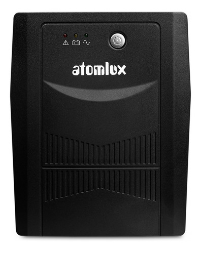 Estabilizador de tensión Atomlux UPS2500@ 2500VA entrada y salida de 220V CA negro