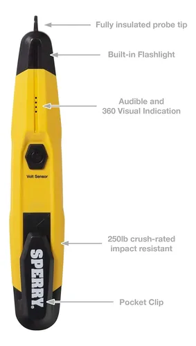 Sperry Instruments Stk001 - Probador De Voltaje Sin
