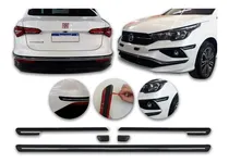 Comprar Fiat Cronos Accesorios Bandas De Paragolpes Con Cromo Kenny